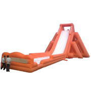 huge inflatable water slide